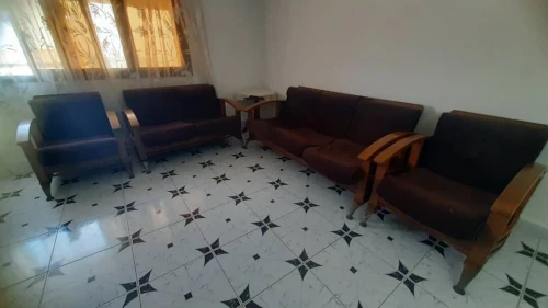 Salon en bois hêtre 