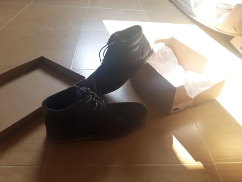 Boots sous emballage
