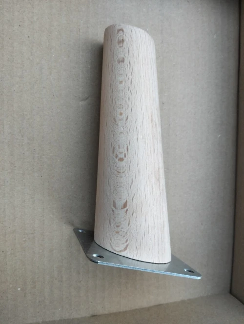 Pied en bois hêtre scandinave 