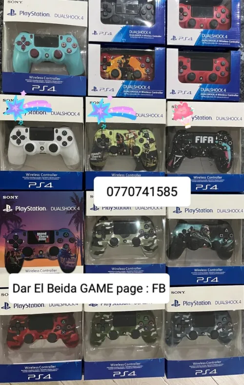 Manette PS4 couleur