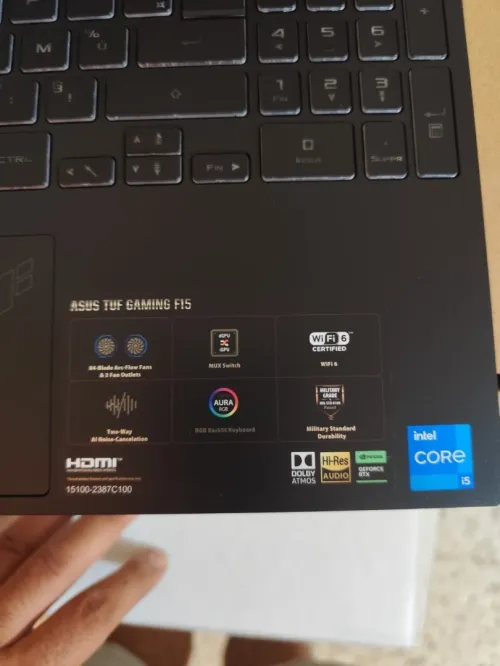 TUF GAMING F15 FOR SALE