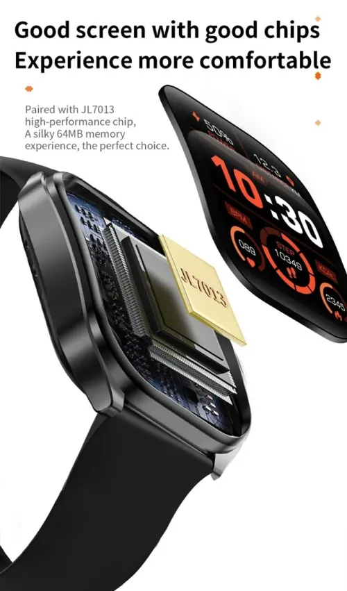 AOLONE SMART WATCH CURVE ECRON 2.01"  HIGH LUXURY