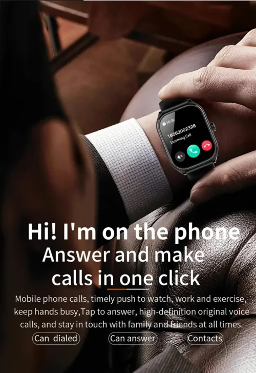 AOLONE SMART WATCH CURVE ECRON 2.01"  HIGH LUXURY