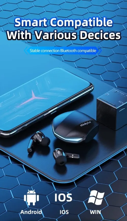 Lenovo Think plus GM2 Pro gaming écouteurs de jeu Bluetooth 5.3 Sport double Mode