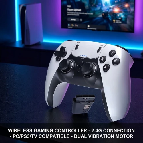 Manette De Jeu Sans Fil Pour PS1 PS2 PS3 PC Android contrôleur sans fil