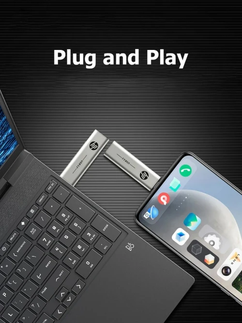 Clé USB HP 3.2 USB + type c  mémoire  128 GB / 256 GB haute vitesse X796c