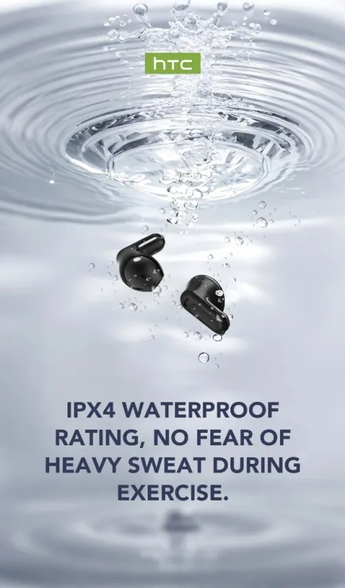 HTC NE20  Bluetooth 6.0 casque sans fil traduction écouteurs IPX4 étanche batterie longue durée