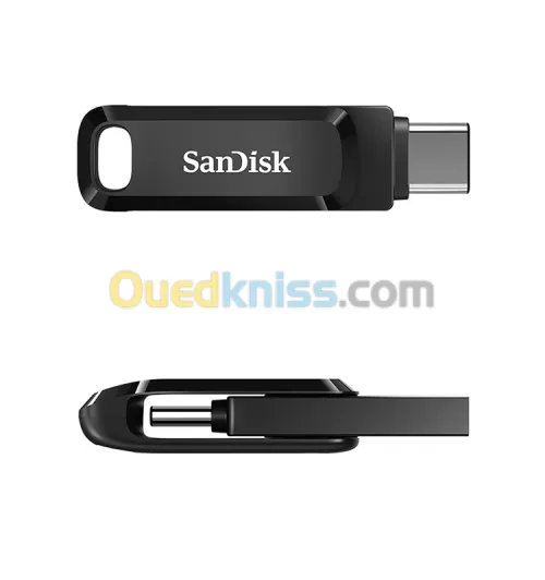 SanDisk OTG USB3.1   64GB Mini U Disque 150 M/s  Bâton de Mémoire SDDD3 Métal 