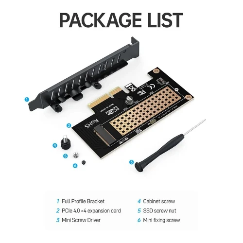 Adaptateur M.2 NV plus PCIe 4.0 3.0 SSD  PCIe 4.0 tage X8 X16 6 000  PCI-E SEN4 SEN3