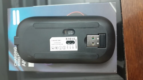 Souris sans fil Rechargeable silencieuse rétro-éclairée  LED ZORNWEE AP100