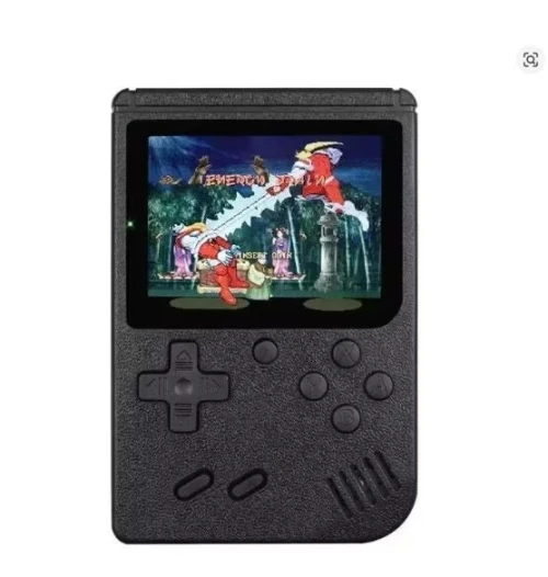 ( R2 ) Nouvelle console de jeu vidéo  rétro portable avec 400 jeux intégrés, , mini console de jeu portable 8 bits sortie AV