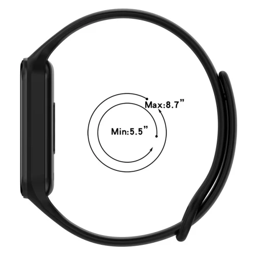Bracelet en Silicone souple pour Xiaomi Band 9 ACTIV ET  REDMIi BAND 3
