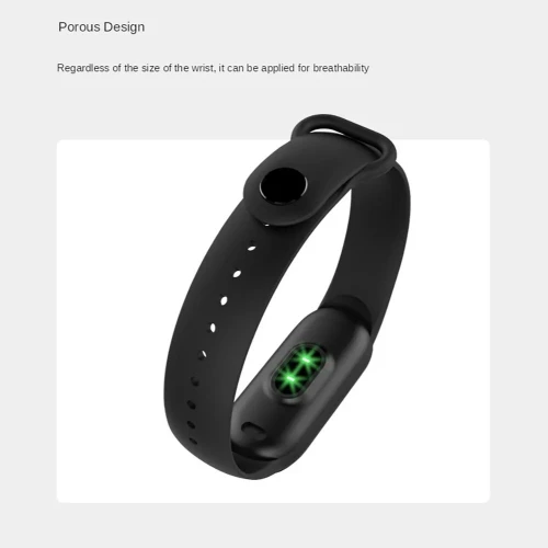 Bracelet en Silicone noir et gris pour Xiaomi Mi Band 3 4 5 6 7 et Bracelet scratch en noir