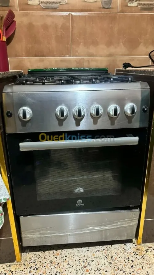 cuisinière flamme bleue