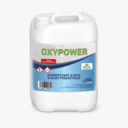 OXYPOWER / DESINFECTANT A BASE D'ACIDE PERACETIQUE