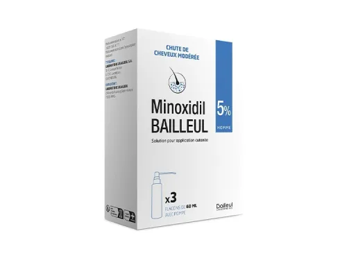 minoxidil Bailleul 5% français original