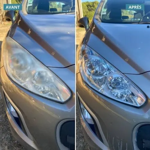 Rénovation phare auto تنظيف و تلميع أضواء السيارات 