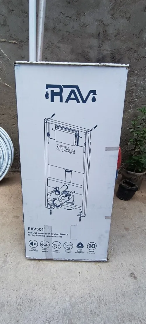 Chasse d'eau wc encastré Rav Alca