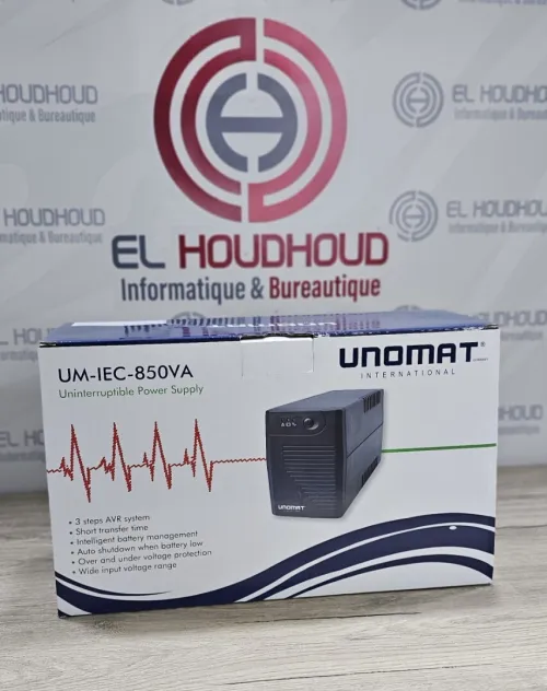 ONDULEUR UNOMAT UPS 850VA  04 SORTIES IEC
