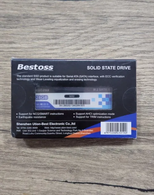 Disque dur Nvme M2 sata SSD Bestoss 256GB Boostez la performance de votre PC