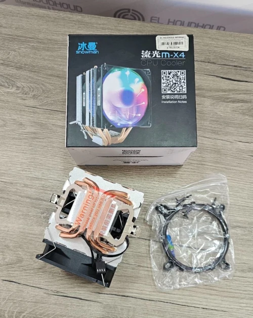 Refroidisseur Snowman MX4 : performance & silence