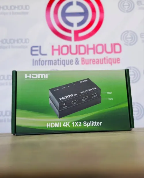 HDMI 4K 1x2 Splitter Une source, deux écrans en Ultra HD