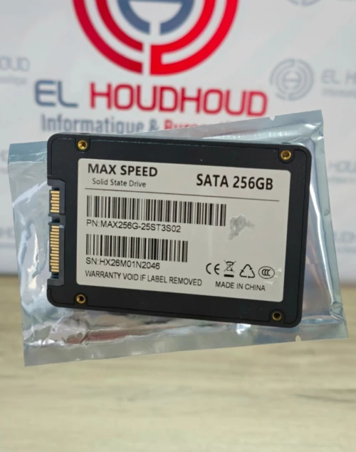 Disque dur SSD 256GB SATA 2.5" MAXSPEED  Nouveau