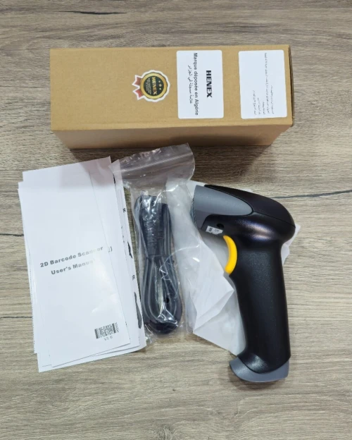 LECTEUR CODE BARRE HENEX HC-3206 / 2D / QR / AVEC FIL