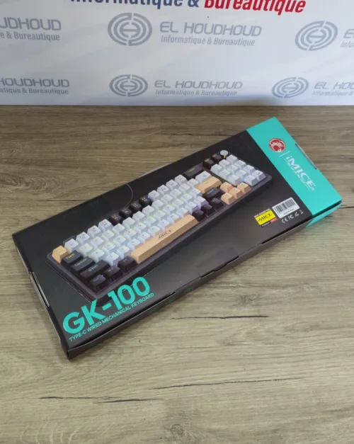 CLAVIER GAMER MÉCANIQUE IMICE GK-100 RGB