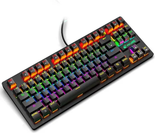 CLAVIER GAMER MÉCANIQUE K2 RGB  ZIYOU LANG