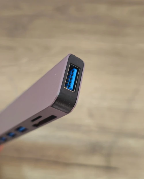 Hub USB Type-C 8 en 1 USB 3.0 SD TF Multiport  Compatible Mac Windows Android