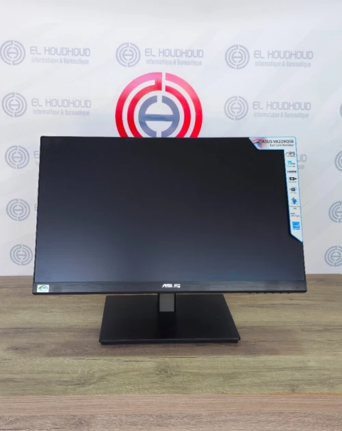 ÉCRAN ASUS VA229QSB 21.5" FHD IPS 75Hz  HDMI DP VGA  ÉCRAN PROFESSIONNEL PIVOTANT