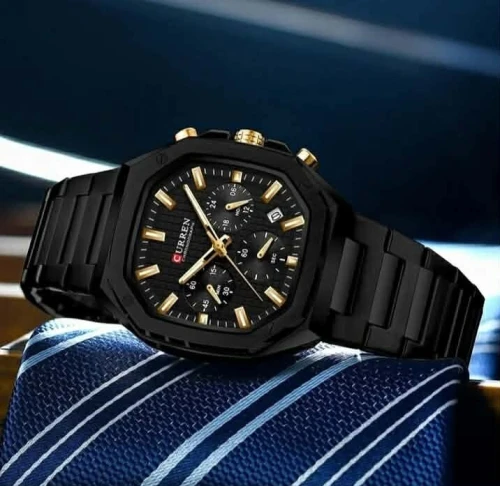 Montre classique Curren hommes original Avec Ca boite (Livraison gratuite)