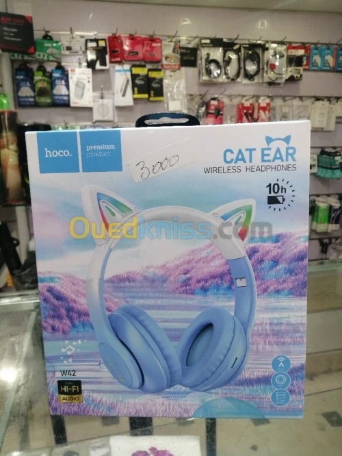 Casque Bluetooth hoco w42 cat