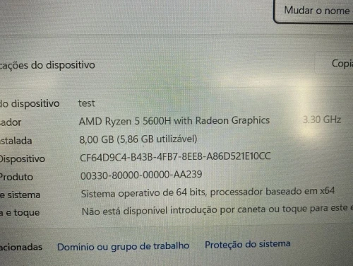 LENOVO IDEAPAD 3 RYZEN 5 5600H 16GB 512GB SSD RTX 3050 4GB VRAM