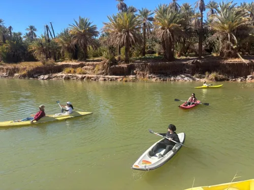 Vacances de Printemps à TAGHIT Du 25 AU 28 Mars  par avion et vivez le désert en grand confort à l'hotel SAOURA