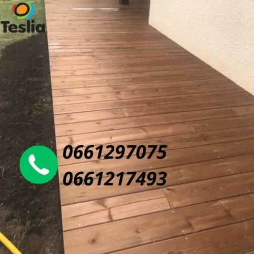 Plancher en bois pour extérieur