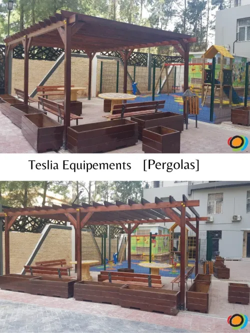 Pergola en bois ; Veranda ; Tinda 