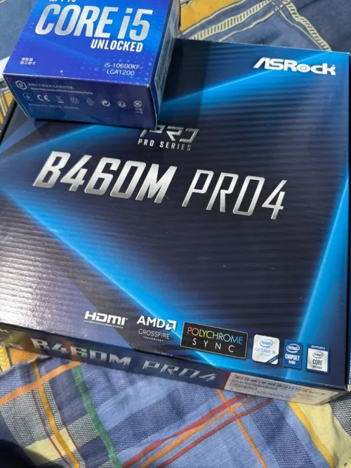 i5 10600kf+ asrock b460 pro4