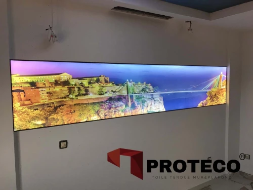 Plafond tendu - Toile tendue - Proteco 