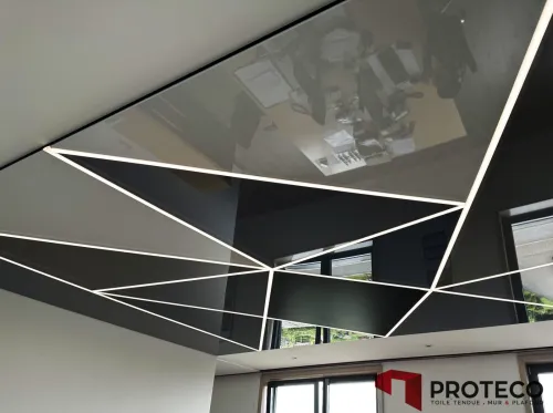 PLAFOND TENDU - TOILE TENDUE - PROTECO - بروتيكو