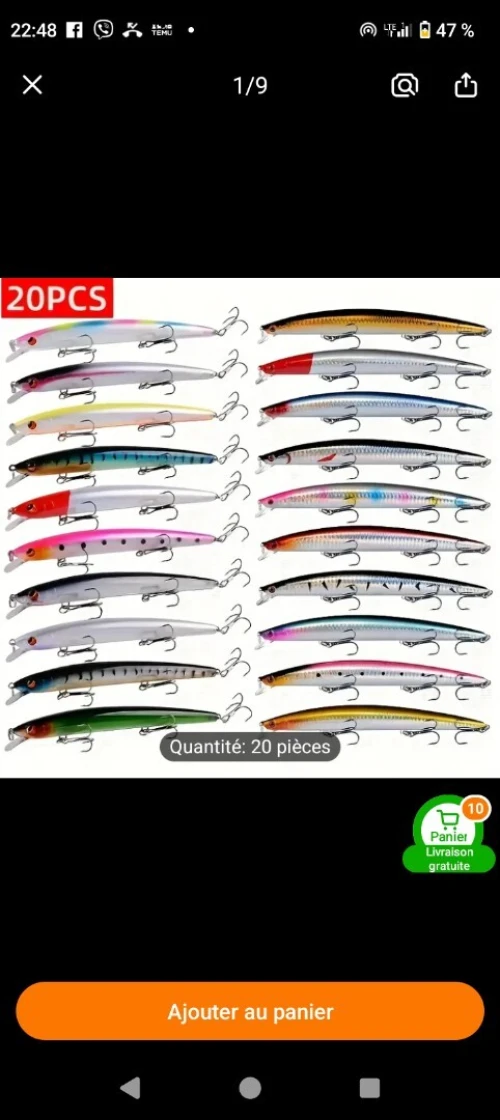 Leurre de pêche 