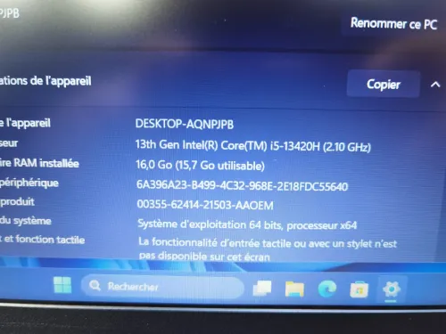 LENOVO V15 G4 I5 13420H 16GB 512GB SSD