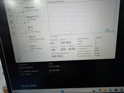HP OMEN GAMING 16 CORE 7 240H RTX 5060 8GB 32GB DDR5 1000GB SSD 16P 144HZ