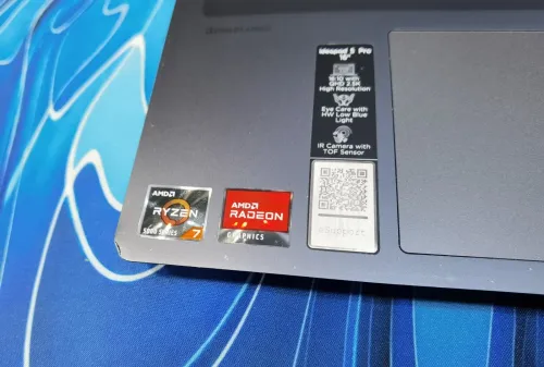 LENOVO IDEAPAD 5 PRO RYZEN 7 5800H 16GB 512GB 16P 2K FIH TÂCHE F L'ÉCRAN
