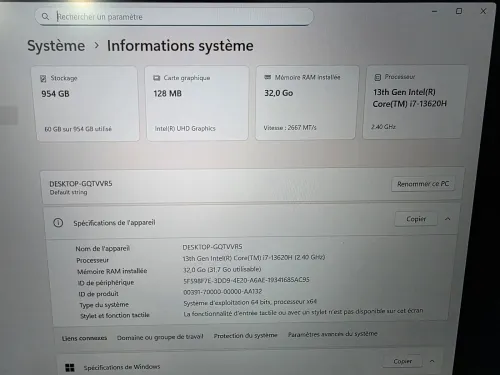 NINKEAR N16 PRO I7 13620H 32GB DDR4 512GB SSD 16P 2K 120HZ