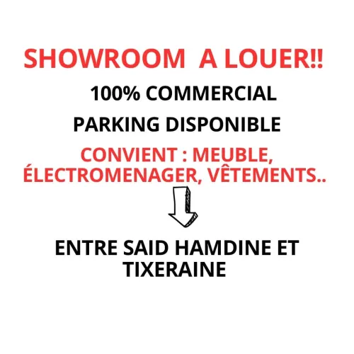 Location Local Alger Said hamdine