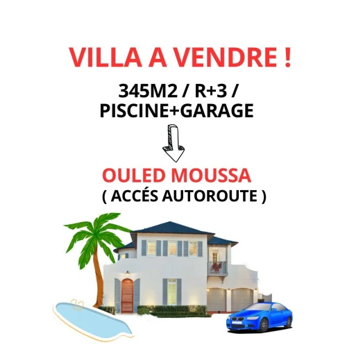 Vente Villa Boumerdès Ouled moussa