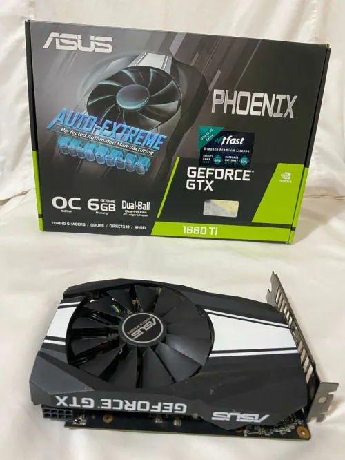Asus Phoenix GTX 1660 ti oc 6gb Dual-ball