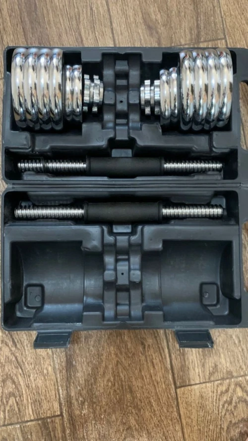 Haltères Musculation réglable 15kg